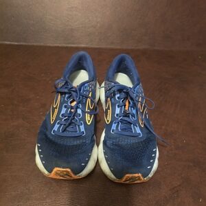 Brooks Kids Blue and Orange Sneakers